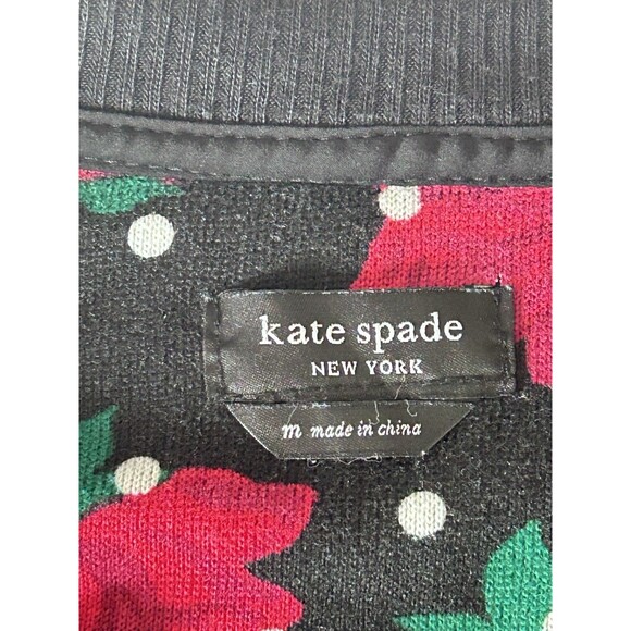 Kate Spade Womens Medium Longsleeve Rose Soft Sweater - Picture 5 of 7